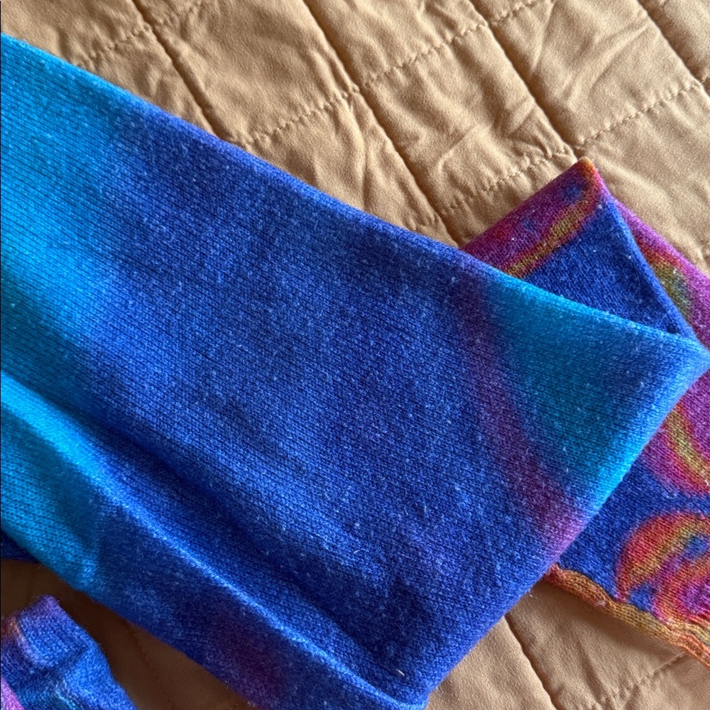 Brodie Cashmere Rainbow Lava Joggers Size M - Picture 12 of 14